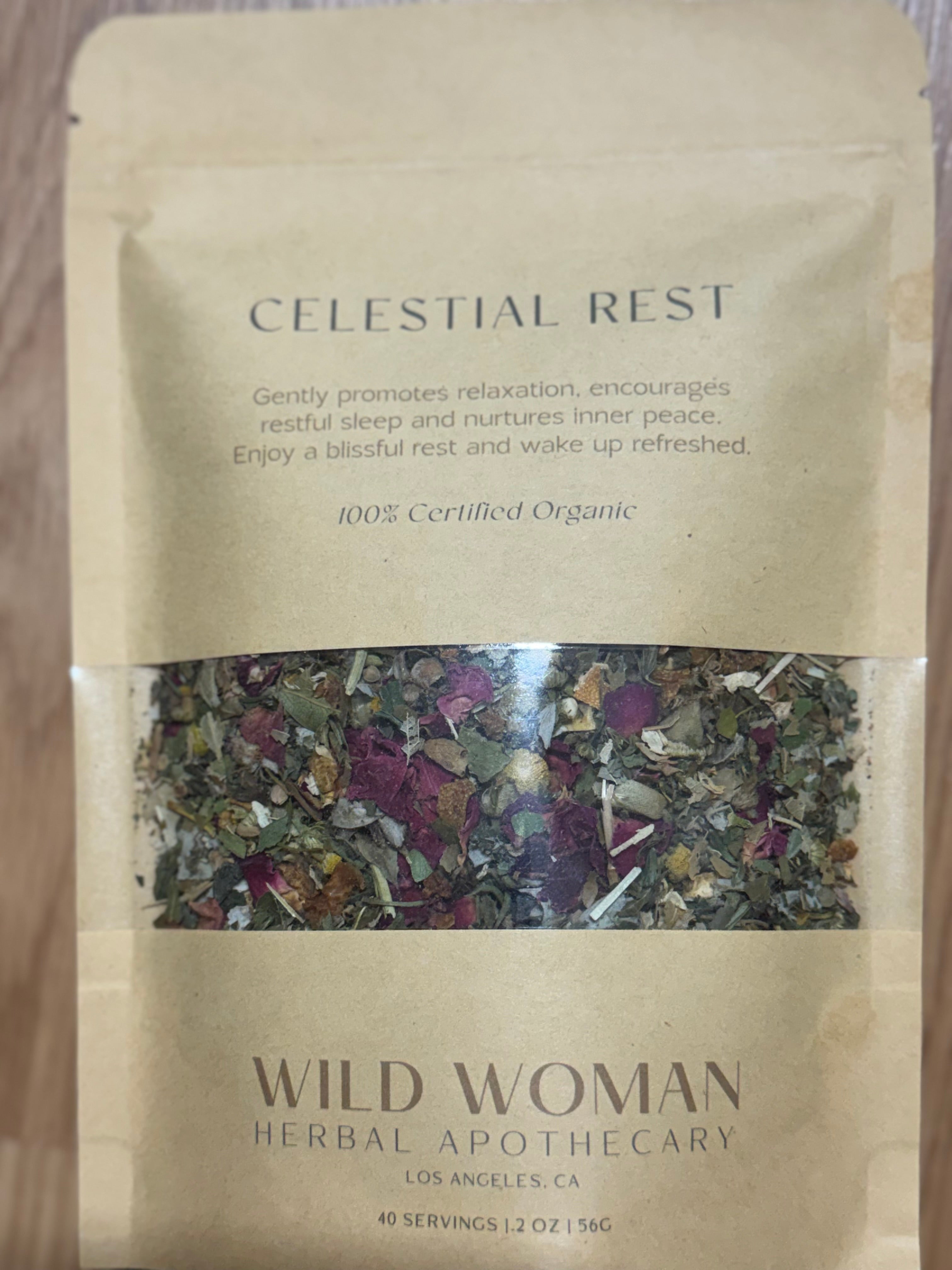 Celestial Rest Night Infusion- 100% Organic Sleep & Relaxation Tea (2 oz)